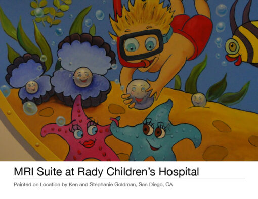 MRI Suite Rady Children's Hospital -Healing Art- Goldmanfineart