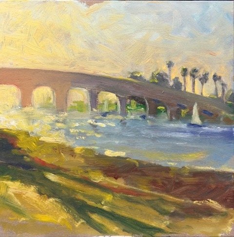 Plein Air Painting in the Golden Hour-Ken Goldman