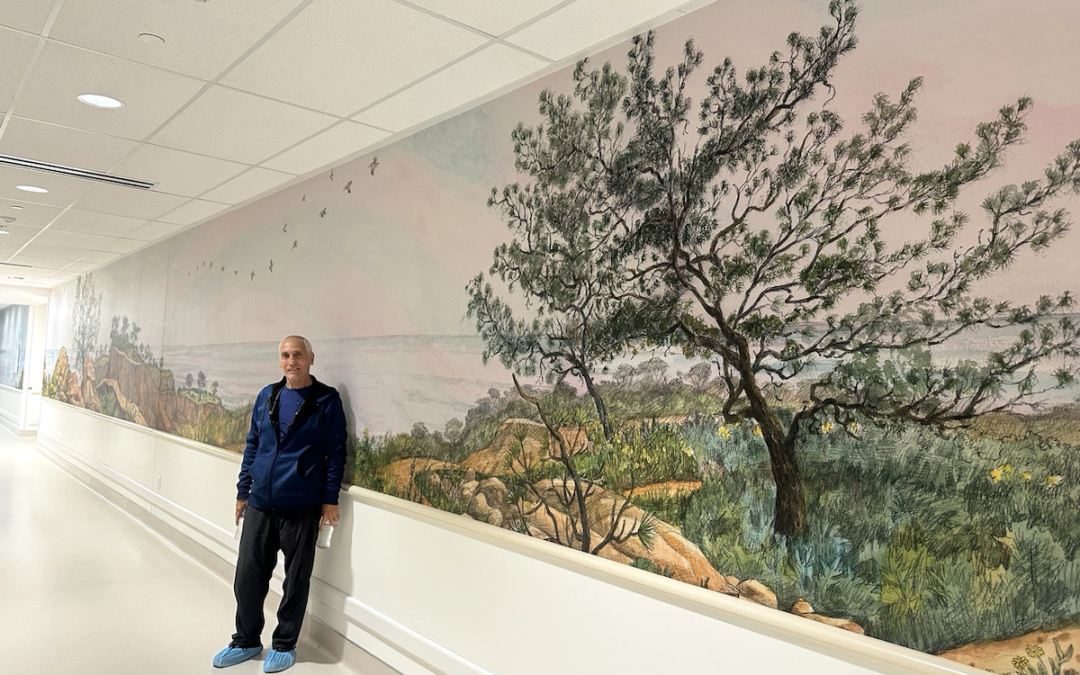 Scripps Memorial Hospital – Three Corridor Murals