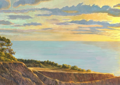 DINING ROOM MURAL — # TWO — 7 feet x 25 feet